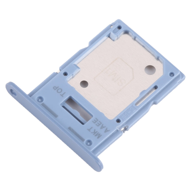 For Samsung Galaxy A15 4G SM-A155F Original SIM Card Tray + SIM / Micro SD Card Tray (Blue) - Card Socket by PMC Jewellery | Online Shopping South Africa | PMC Jewellery | Buy Now Pay Later Mobicred