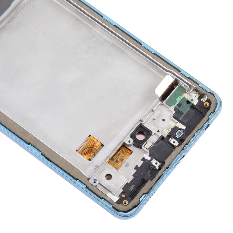 For Samsung Galaxy A72 4G SM-A725 6.43 inch OLED LCD Screen Digitizer Full Assembly with Frame (Blue) - free shipping - PMc TechLife - Order now!