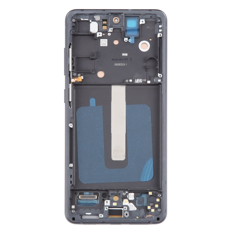 For Samsung Galaxy S21 FE 5G SM-G990B 6.43 inch EU Version OLED LCD Screen Digitizer Full Assembly with Frame (Black) - free shipping - PMc TechLife - Order now!