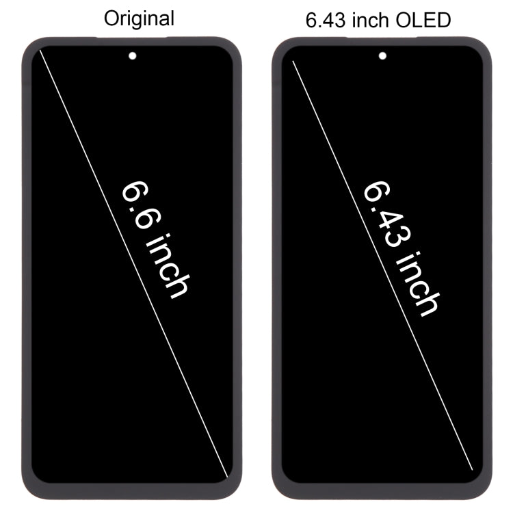 For Samsung Galaxy A55 SM-A556B 6.43 inch OLED LCD Screen Digitizer Full Assembly - LCD Screen by PMC Jewellery | Online Shopping South Africa | PMC Jewellery | Buy Now Pay Later Mobicred