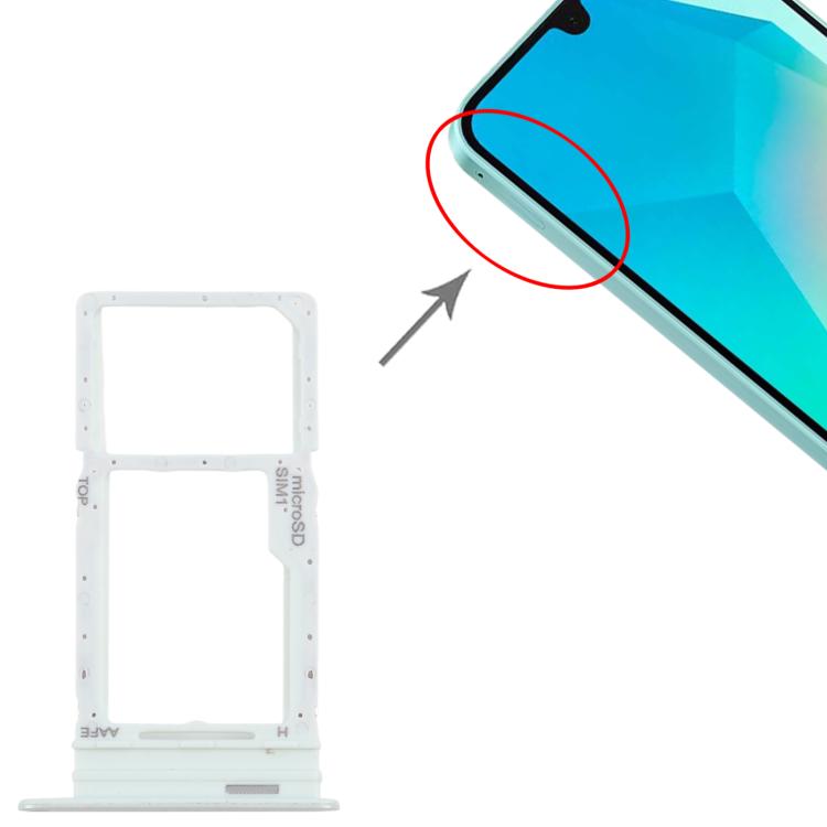 For Samsung Galaxy A16 SM-A165F Original SIM Card Tray + Micro SD Card Tray (Green) - free shipping - PMc TechLife - Order now!
