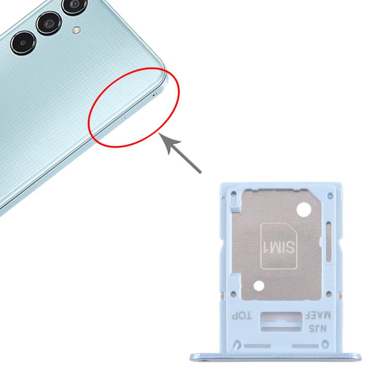 For Samsung Galaxy M35 5G SM-M356B 10pcs Original SIM + SIM / Micro SD Card Tray (Blue) - free shipping - PMC TechLife - Order now!