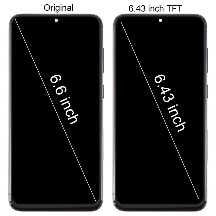 For Samsung Galaxy S23+ SM-S916B 6.43 inch TFT LCD Screen Digitizer Full Assembly with Frame, Not Supporting Fingerprint Identification (Silver) - free shipping - PMC TechLife - Order now!