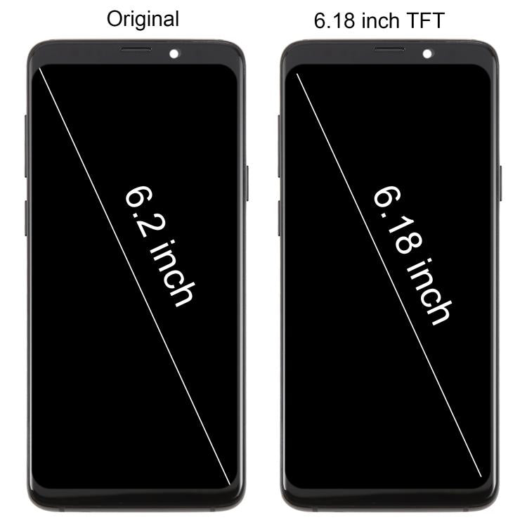 For Samsung Galaxy S9+ SM-G965F 6.18 inch TFT LCD Screen Digitizer Full Assembly with Frame (Black) - free shipping - PMC TechLife - Order now!
