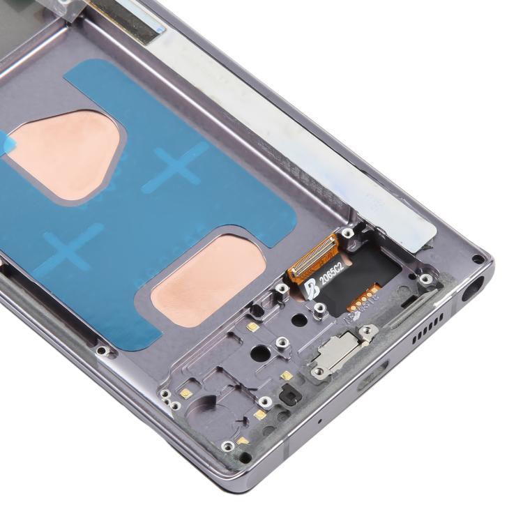 For Samsung Galaxy Note20 SM-N980F 6.6 inch TFT LCD Screen Digitizer Full Assembly with Frame, Not Supporting Fingerprint Identification (Grey) - free shipping - PMC TechLife - Order now!