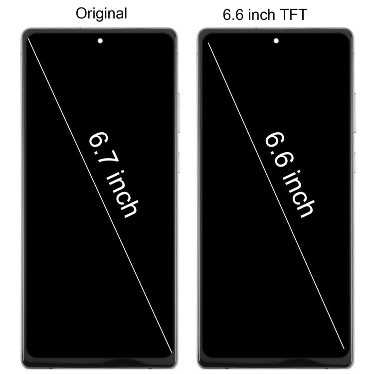 For Samsung Galaxy Note20 SM-N980F 6.6 inch TFT LCD Screen Digitizer Full Assembly with Frame, Not Supporting Fingerprint Identification (Grey) - free shipping - PMC TechLife - Order now!