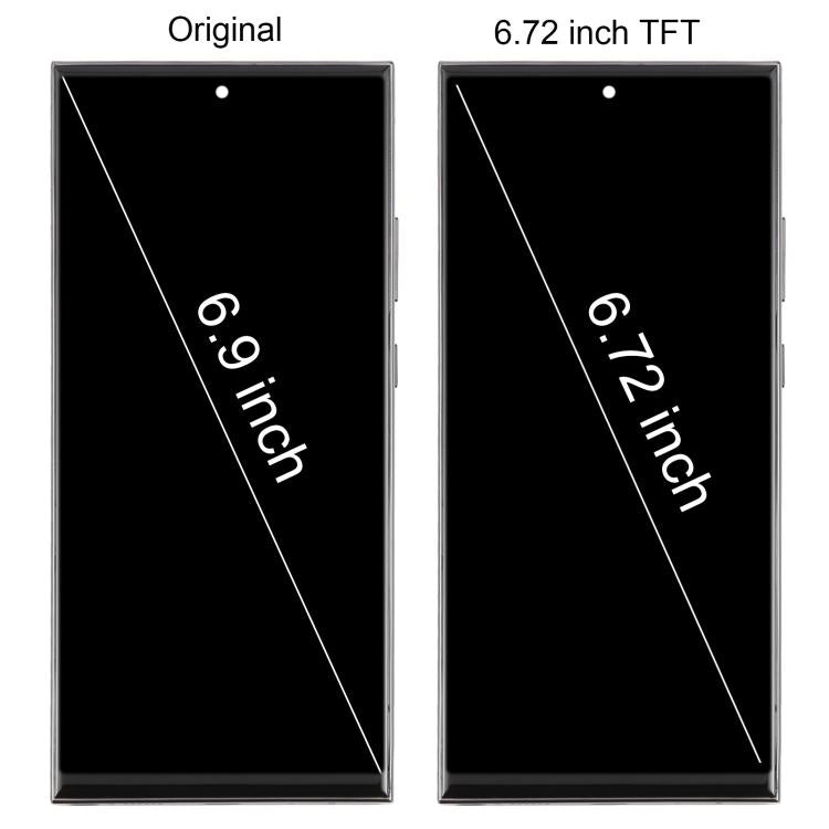 For Samsung Galaxy Note20 Ultra SM-N986B 6.72 inch TFT LCD Screen Digitizer Full Assembly with Frame, Not Supporting Fingerprint Identification (Gold) - free shipping - PMC TechLife - Order now!