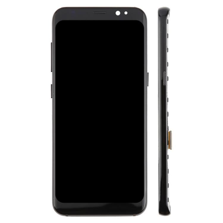 For Samsung Galaxy S8 SM-G950F 5.7 inch TFT LCD Screen Digitizer Full Assembly with Frame (Black) - free shipping - PMC TechLife - Order now!