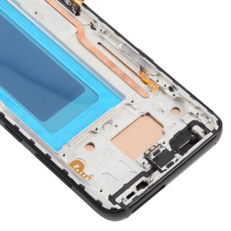 For Samsung Galaxy S8 SM-G950F 5.7 inch TFT LCD Screen Digitizer Full Assembly with Frame (Black) - free shipping - PMC TechLife - Order now!