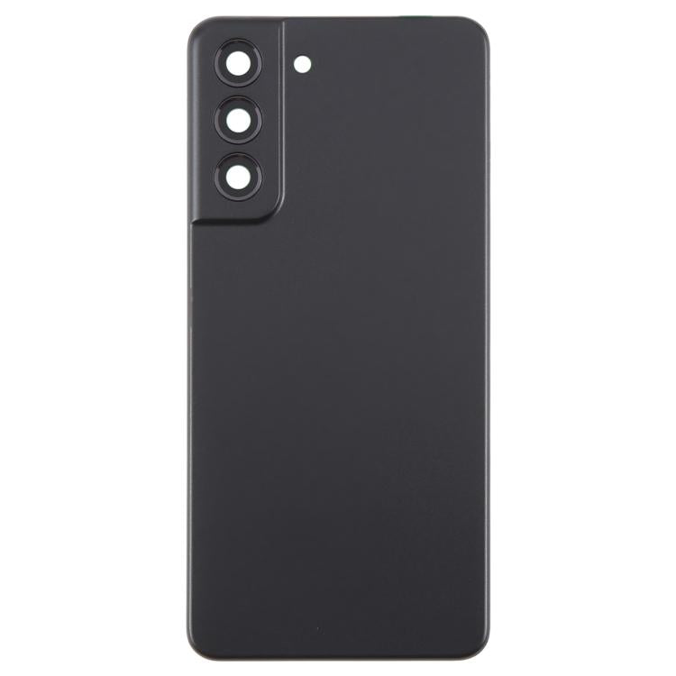 For Samsung Galaxy S21 FE SM-G990B Back Cover with Camera Lens Cover(Black) - free shipping - PMC TechLife - Order now!