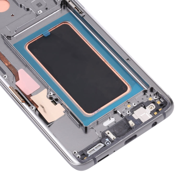 Original Super AMOLED LCD Screen for Galaxy S9 / G960F / DS / G960U / G960W / G9600 Digitizer Full Assembly with Frame (Grey) - free shipping - PMc TechLife - Order now!