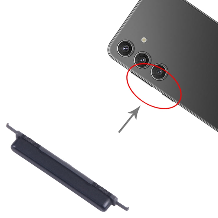 For Samsung Galaxy A24 4G SM-A255F 10pcs Original Power Button and Volume Control Button (Black) - free shipping - PMc TechLife - Order now!