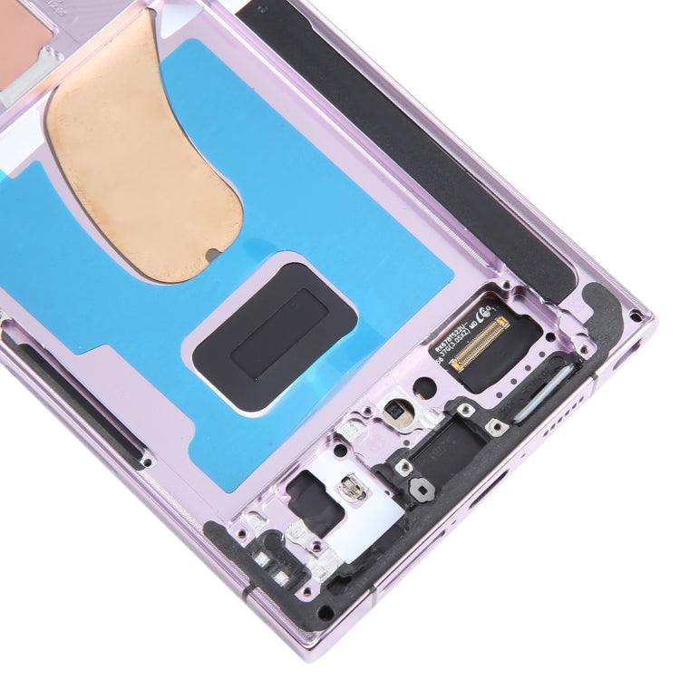 For Samsung Galaxy S23 Ultra SM-S918B EU Edition Original LCD Screen Digitizer Full Assembly with Frame (Purple) - free shipping - PMC TechLife - Order now!