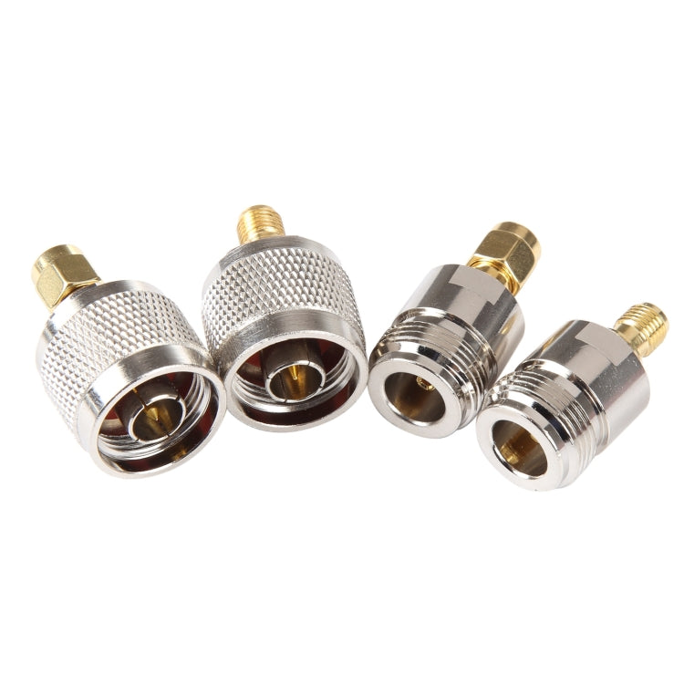 4 in 1 SMA To N RF Coaxial Connector Adapter - Cable & Adapter by PMC TechLife | Online Shopping South Africa | PMC TechLife
