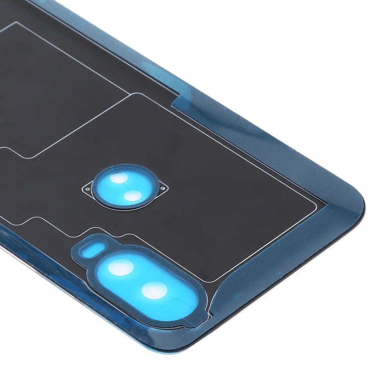 Battery Back Cover for Motorola Moto One Vision(Blue) - Back Cover by PMC TechLife | Online Shopping South Africa | PMC TechLife | Buy Now Pay Later Mobicred