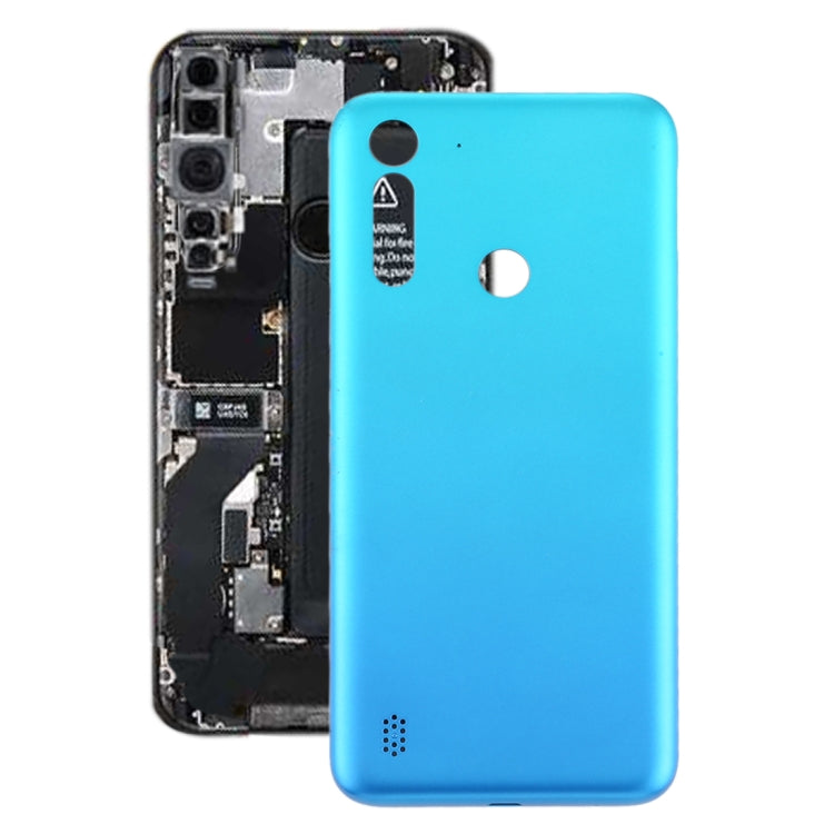 Battery Back Cover for Motorola Moto G8 Power Lite (Baby Blue) - Back Cover by PMC TechLife | Online Shopping South Africa | PMC TechLife | Buy Now Pay Later Mobicred
