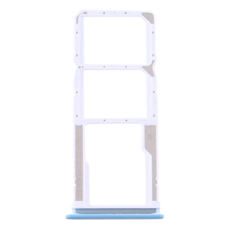 SIM Card Tray + SIM Card Tray + Micro SD Card Tray for Xiaomi Redmi 10X 4G / Redmi Note 9(White) - Card Tray by PMc TechLife | Online Shopping South Africa | PMc TechLife | Buy Now Pay Later Mobicred