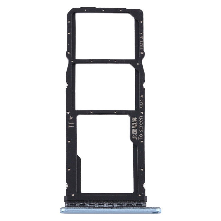 SIM Card Tray + SIM Card Tray + Micro SD Card Tray for Huawei Y7p (Baby Blue) - Card Socket by PMc TechLife | Online Shopping South Africa | PMc TechLife | Buy Now Pay Later Mobicred