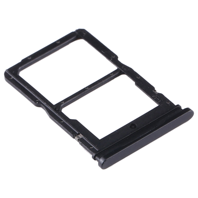 SIM Card Tray + NM Card Tray for Huawei Y8p (Black) - Card Socket by PMc TechLife | Online Shopping South Africa | PMc TechLife | Buy Now Pay Later Mobicred