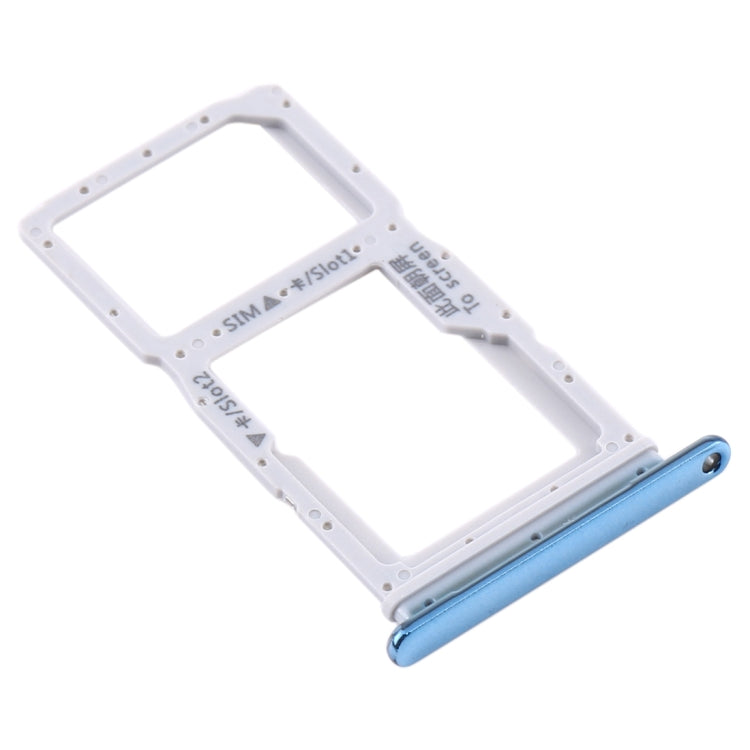 SIM Card Tray + SIM Card Tray / Micro SD Card Tray for Huawei Enjoy Z 5G (Twilight) - Card Socket by PMc TechLife | Online Shopping South Africa | PMc TechLife | Buy Now Pay Later Mobicred