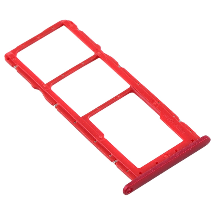 SIM Card Tray + SIM Card Tray + Micro SD Card Tray for Huawei Y8s (Red) - Card Socket by PMc TechLife | Online Shopping South Africa | PMc TechLife | Buy Now Pay Later Mobicred