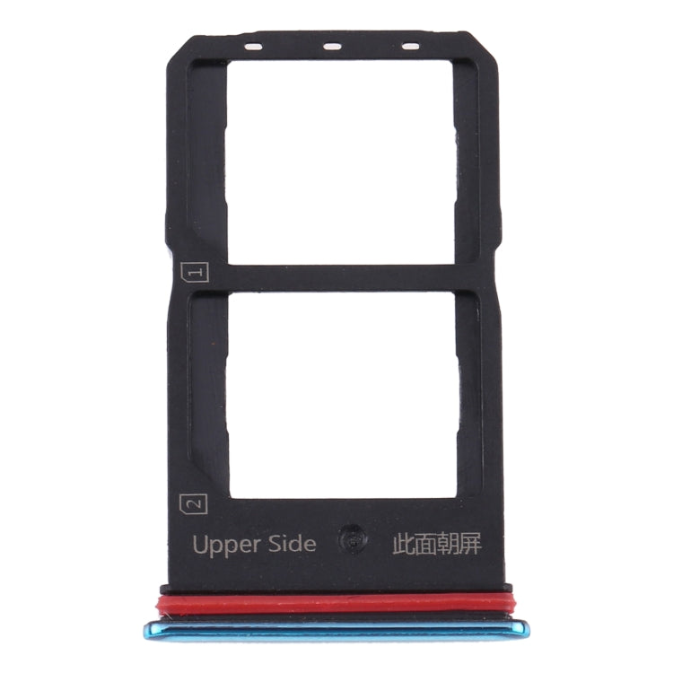 For Vivo Y70s V2002A SIM Card Tray + SIM Card Tray (Green) - free shipping - PMC TechLife - Order now!