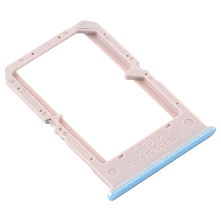 For OPPO A72 5G / K7X 5G / A53 5G SIM Card Tray + SIM Card Tray(Blue) - Card Tray by PMc TechLife | Online Shopping South Africa | PMc TechLife | Buy Now Pay Later Mobicred