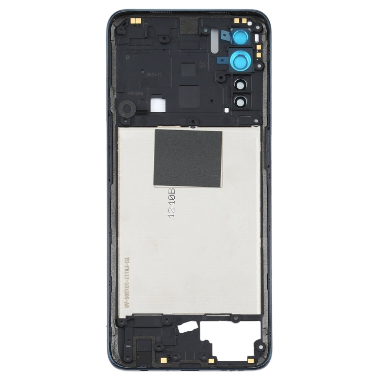 For OPPO A91/F15 PCPM00 CPH2001 CPH2021 Back Housing Frame (Black) - Frame Bezel Plate by PMC TechLife | Online Shopping South Africa | PMC TechLife | Buy Now Pay Later Mobicred
