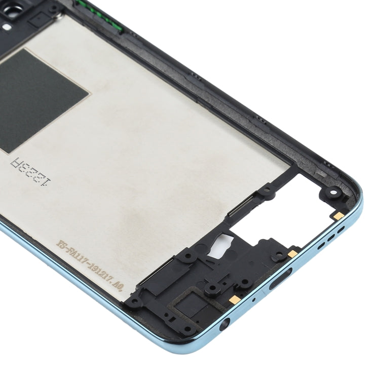 For OPPO A91/F15 PCPM00 CPH2001 CPH2021 Back Housing Frame (Baby Blue) - Frame Bezel Plate by PMC TechLife | Online Shopping South Africa | PMC TechLife | Buy Now Pay Later Mobicred
