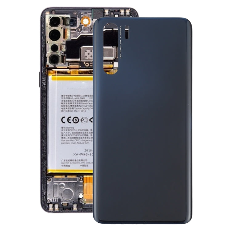 For OPPO A91/F15 PCPM00 CPH2001 CPH2021 Battery Back Cover (Black) - free shipping - PMC TechLife - Order now!