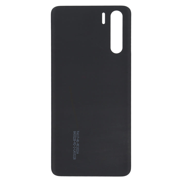 For OPPO A91/F15 PCPM00 CPH2001 CPH2021 Battery Back Cover (Black) - Back Cover by PMC Jewellery | Online Shopping South Africa | PMC Jewellery | Buy Now Pay Later Mobicred