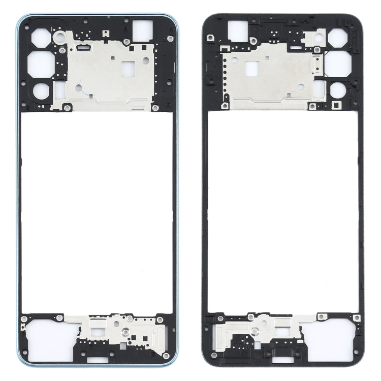 For OPPO Reno4 5G Back Housing Frame(Baby Blue) - Frame Bezel Plate by PMC TechLife | Online Shopping South Africa | PMC TechLife | Buy Now Pay Later Mobicred