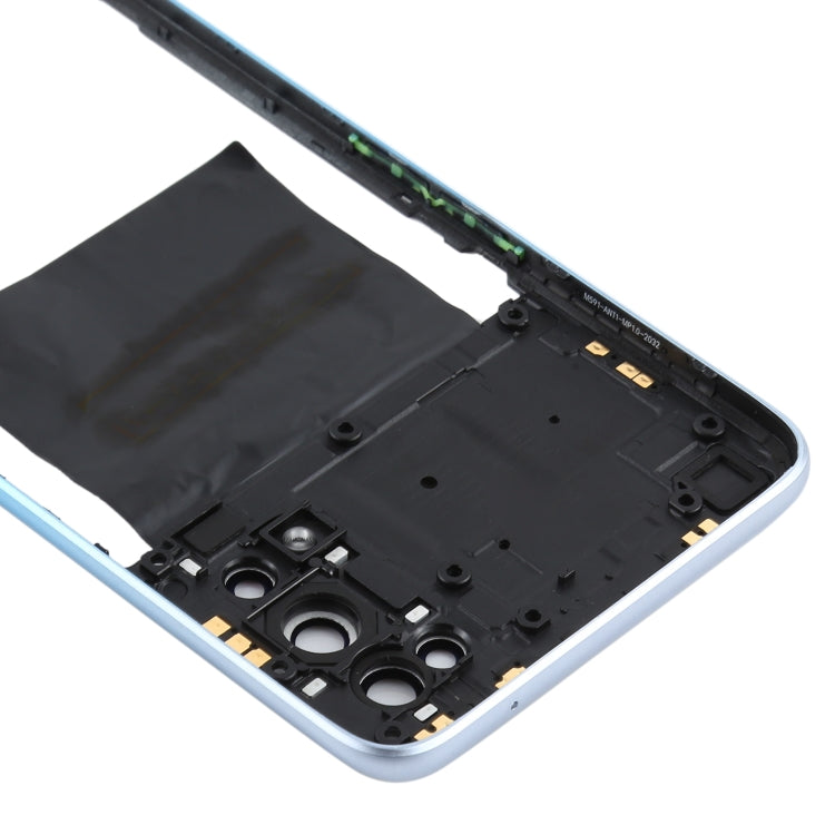For OPPO Realme X7 Back Housing Frame (Blue) - Frame Bezel Plate by PMC TechLife | Online Shopping South Africa | PMC TechLife | Buy Now Pay Later Mobicred