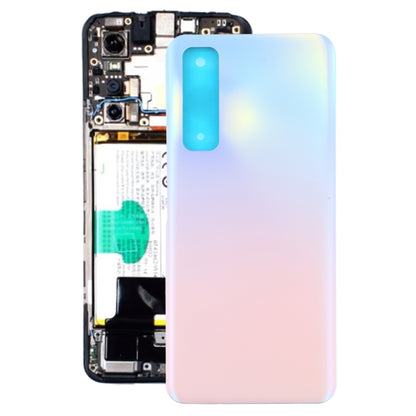 For Vivo Y73s / V2031A Battery Back Cover (Pink) - Back Cover by PMC Jewellery | Online Shopping South Africa | PMC Jewellery | Buy Now Pay Later Mobicred