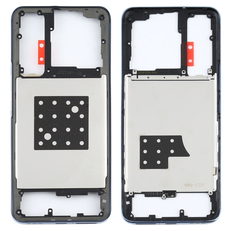 For Vivo Y73s V2031A Middle Frame Bezel Plate(Silver) - Frame Bezel Plate by PMC TechLife | Online Shopping South Africa | PMC TechLife | Buy Now Pay Later Mobicred