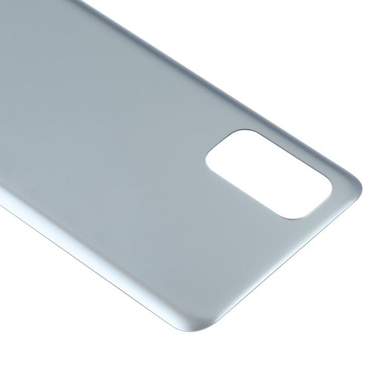 For OPPO Realme Q2 Battery Back Cover (Silver) - Back Cover by PMC TechLife | Online Shopping South Africa | PMC TechLife | Buy Now Pay Later Mobicred