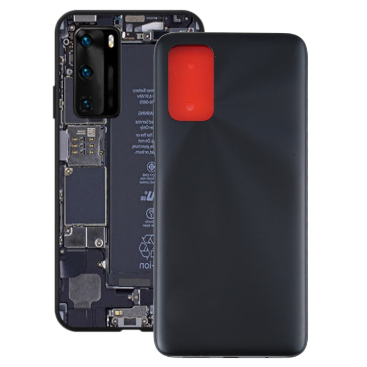 Original Battery Back Cover for Xiaomi Redmi Note 9 4G /  Redmi 9 Power / Redmi 9T(Black) - Back Cover by PMC TechLife | Online Shopping South Africa | PMC TechLife | Buy Now Pay Later Mobicred