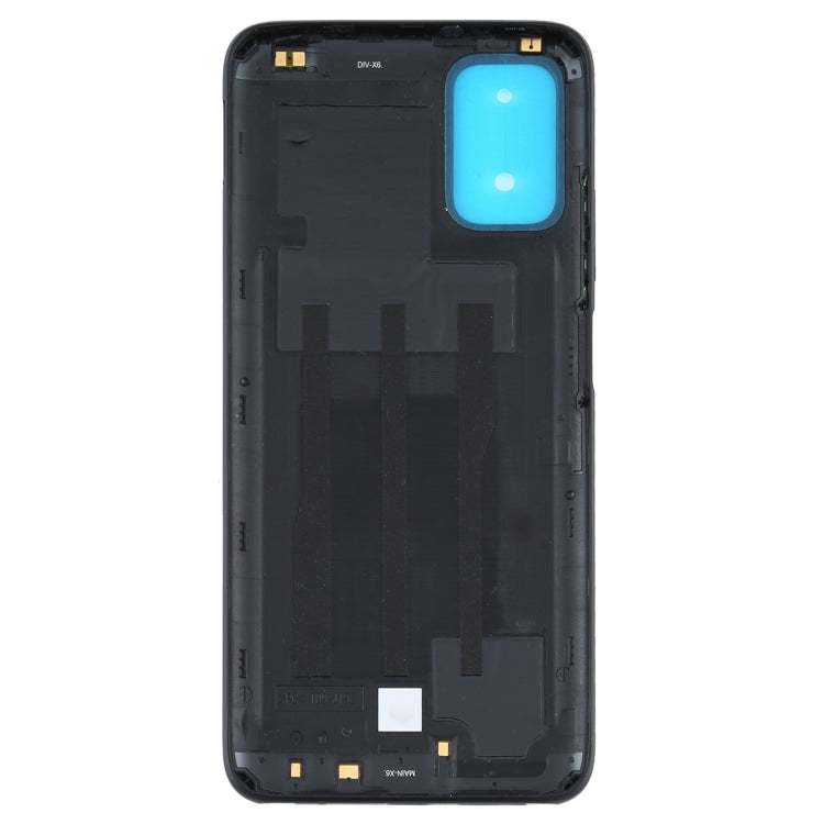 Original Battery Back Cover for Xiaomi Poco M3 M2010J19CG(Black) - Back Cover by PMC Jewellery | Online Shopping South Africa | PMC Jewellery | Buy Now Pay Later Mobicred