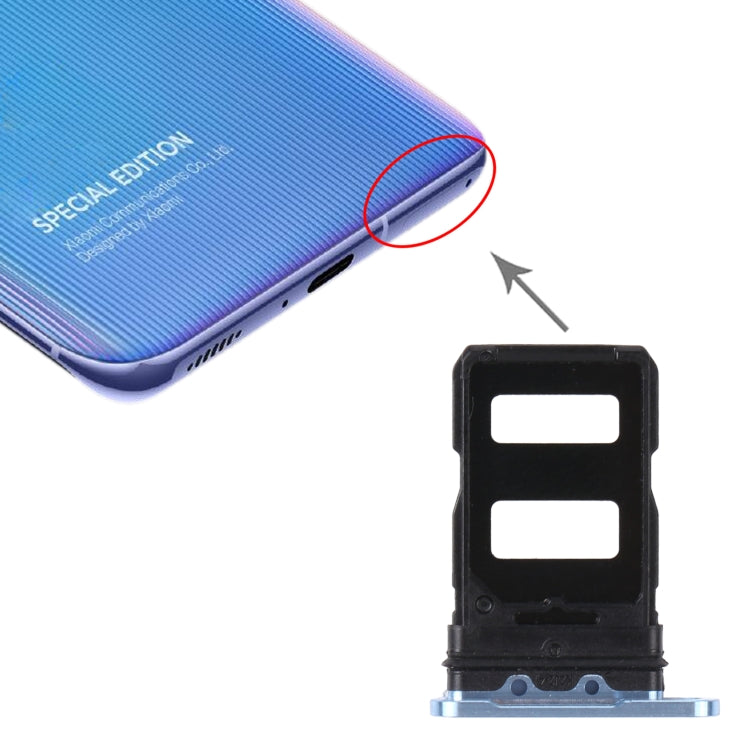 SIM Card Tray + SIM Card Tray for Xiaomi Mi 11 (Green) - free shipping - PMC TechLife - Order now!