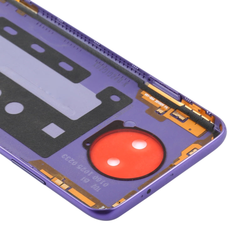 Original Battery Back Cover for Xiaomi Redmi Note 9 5G / Redmi Note 9T M2007J22G M2007J22C(Purple) - Back Cover by PMC TechLife | Online Shopping South Africa | PMC TechLife | Buy Now Pay Later Mobicred