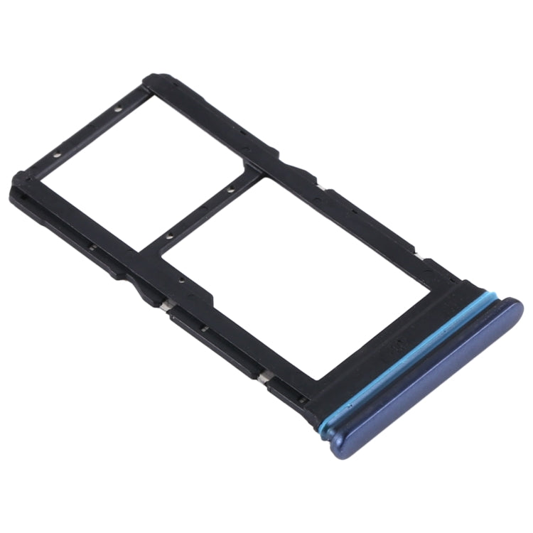 SIM Card Tray + SIM Card Tray / Micro SD Card Tray for Xiaomi Redmi Note 9 Pro 5G M2007J17C (Grey) - Card Tray by PMc TechLife | Online Shopping South Africa | PMc TechLife | Buy Now Pay Later Mobicred