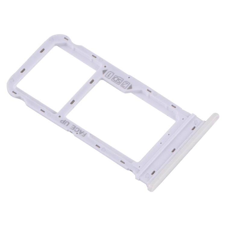 SIM Card Tray + Micro SD Card Tray for Motorola Moto G8 (White) - free shipping - PMC TechLife - Order now!