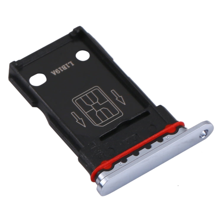 For OnePlus 9 Pro SIM Card Tray + SIM Card Tray (Silver) - Card Tray by PMc TechLife | Online Shopping South Africa | PMc TechLife | Buy Now Pay Later Mobicred