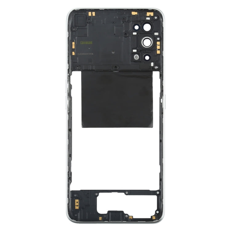 For OPPO Realme X7 Middle Frame Bezel Plate (White) - Frame Bezel Plate by PMC TechLife | Online Shopping South Africa | PMC TechLife | Buy Now Pay Later Mobicred