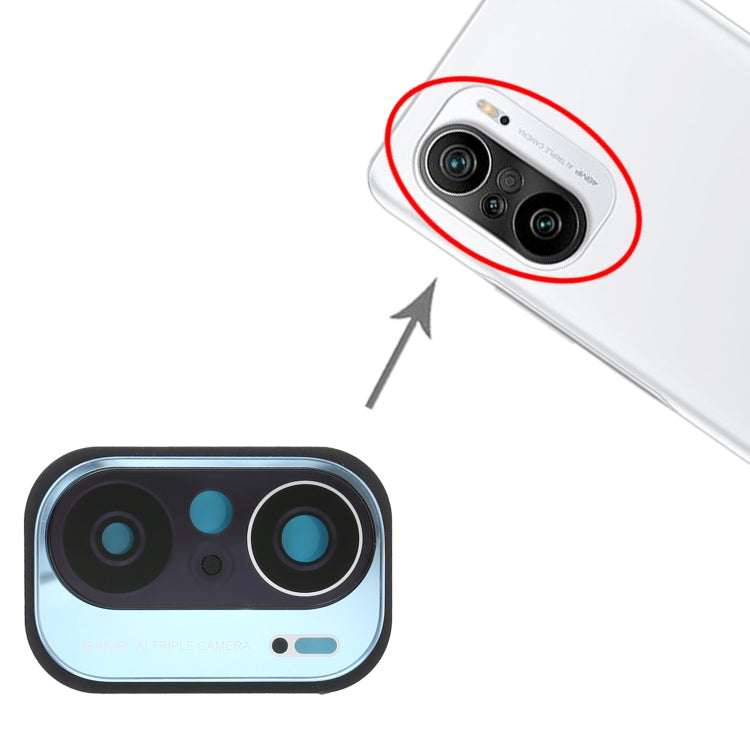 Camera Lens Cover for Xiaomi Redmi K40 (48MP) M2012K11AC (Blue) - Camera by PMC Jewellery | Online Shopping South Africa | PMC Jewellery | Buy Now Pay Later Mobicred