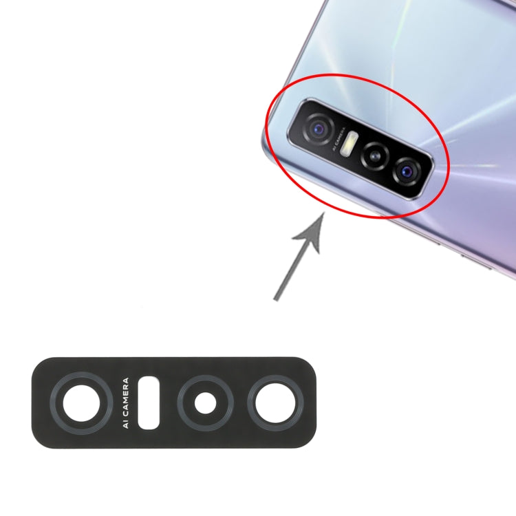 For Vivo Y73s / S7e 5G V2031A 10pcs Back Camera Lens - Camera Parts by PMC TechLife | Online Shopping South Africa | PMC TechLife | Buy Now Pay Later Mobicred