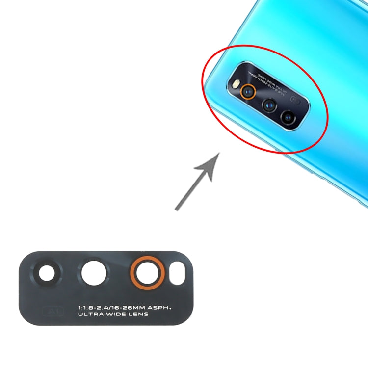 For Vivo iQOO Neo3 5G V1981A 10pcs Back Camera Lens - Camera Parts by PMC TechLife | Online Shopping South Africa | PMC TechLife | Buy Now Pay Later Mobicred