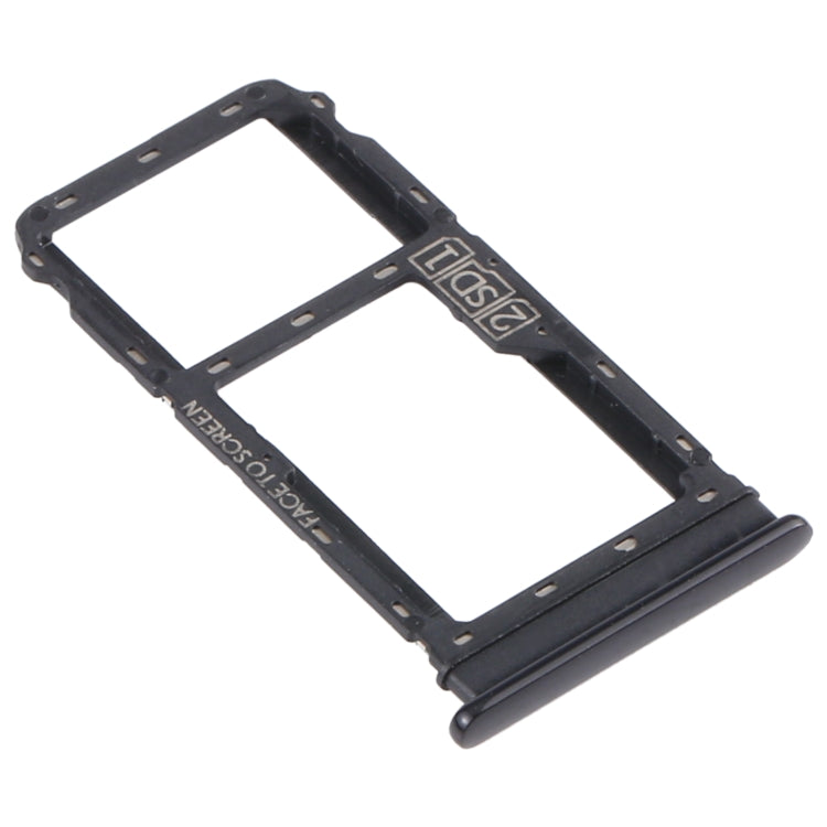 SIM Card Tray + Micro SD Card Tray for Motorola Moto G8 Plus XT2019 XT2019-2 (Black) - Card Socket by PMc TechLife | Online Shopping South Africa | PMc TechLife | Buy Now Pay Later Mobicred