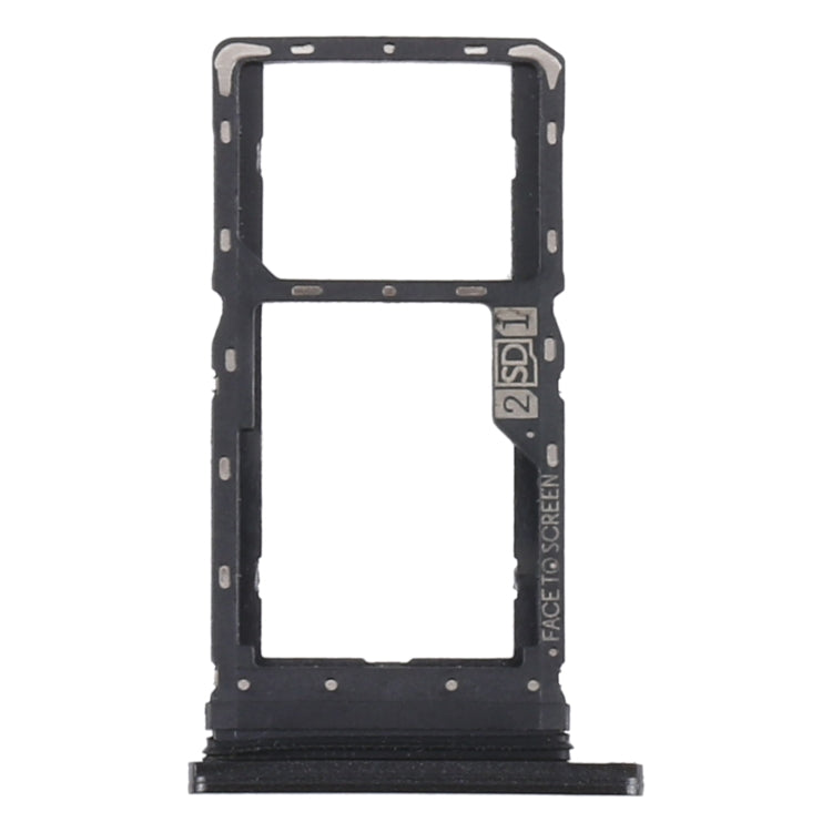 SIM Card Tray + Micro SD Card Tray for Motorola Moto G8 Play XT2015 XT2015-2 (Black) - Card Socket by PMc TechLife | Online Shopping South Africa | PMc TechLife | Buy Now Pay Later Mobicred