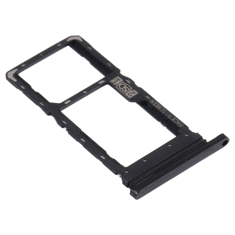 SIM Card Tray + Micro SD Card Tray for Motorola Moto G8 Play XT2015 XT2015-2 (Black) - Card Socket by PMc TechLife | Online Shopping South Africa | PMc TechLife | Buy Now Pay Later Mobicred